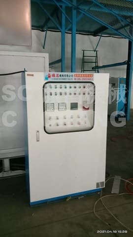 Gas heat energy circulation system control box